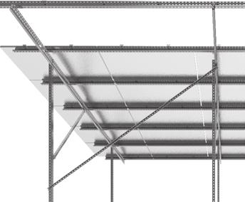 Aluminium (EN AW-6063 lub EN AW-6005A), Stal nierdzewna w gatunku AISI 304 Konstrukcja przebadana pod kątem wytrzymałościowym.