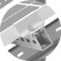 Pośredni uchwyt panela PUF 59 Ø8,2 20 18 46 50 24,5 2 14 PPFMC SYMBO PPFMC 0,10 857204 100 PUF 2,0 mm SYMBO PUF 0,02 897300 100 Stal S350GD w powłoce Magnelis Na