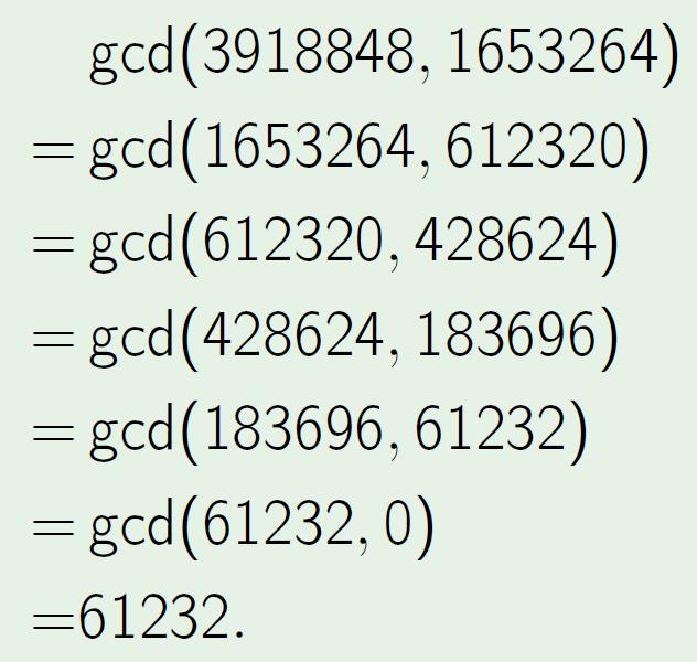 Algorytm Euklidesa 49 Przykład Ilość operacji: każdy krok redukuje liczby o czynnik 2.