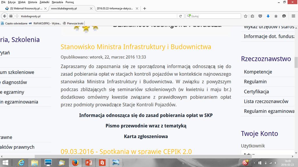 Ważna Informacja z