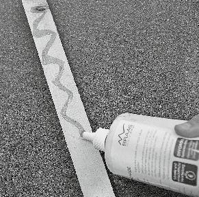 Bryt papy należy tak dociąć aby uzyskać odległość ok. 15 cm od osi kosza.