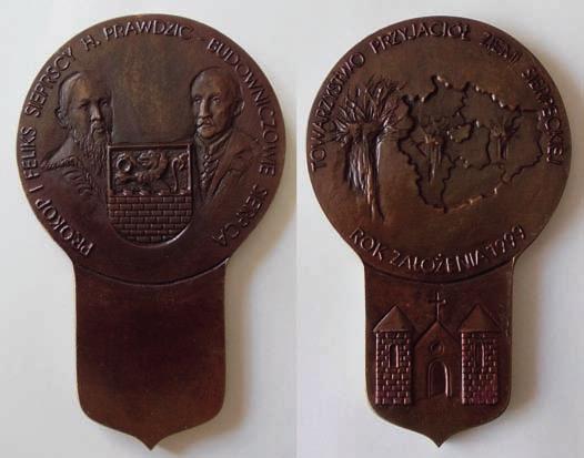Medal Pro Domo Sua Dumowskiego) i wykonał Sebastian Mikołajczak artysta z Torunia.