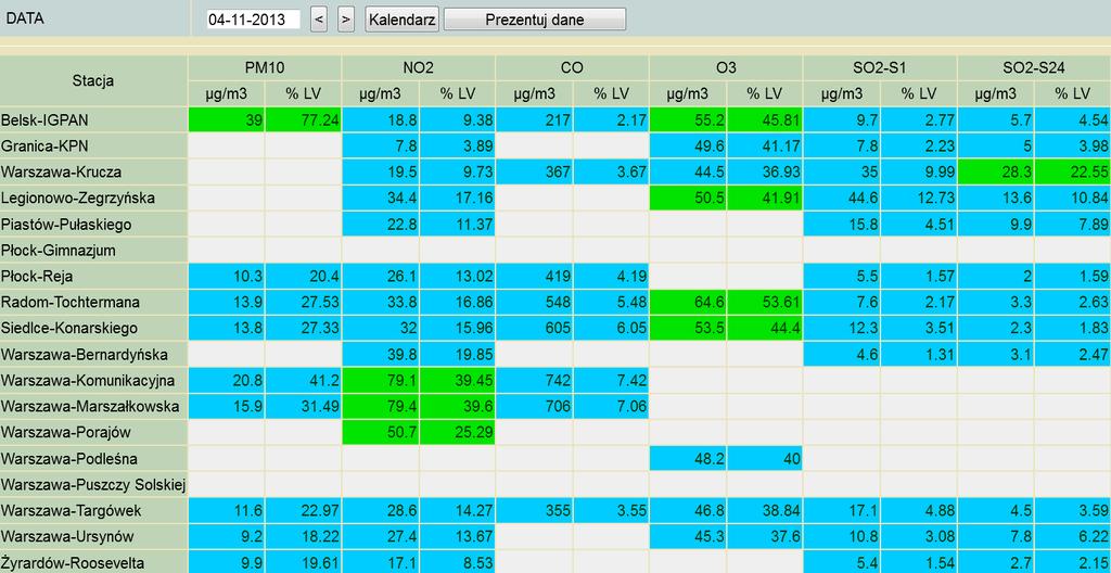 WYKAZ ZGROMADZEŃ PUBLICZNYCH Lp. Data Organizator Miejsce Czas trwania 1. 05-11-
