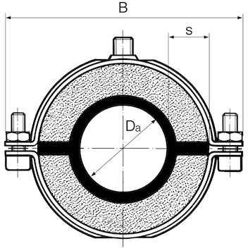 1/4" 40 x 30 169 48 54 1 1/2" 40 x 30 169 57 62 2" 50 x 30 190 63 68-50 x 30 190 70 75-50 x 30 190 76