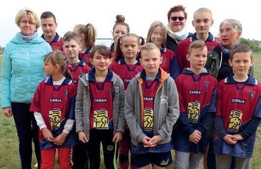 INFORMACJE SPORTOWE Głos Raciąża nr 5/2019 5 SPARTAKIADA LEKKOATLETYCZNA Szkoła Podstawowa w Starym Gralewie była gospodarzem spartakiady lekkoatletycznej o puchar wójta gminy Raciąż.