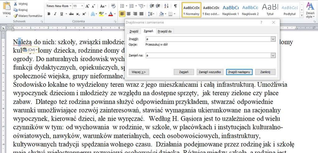 języka  