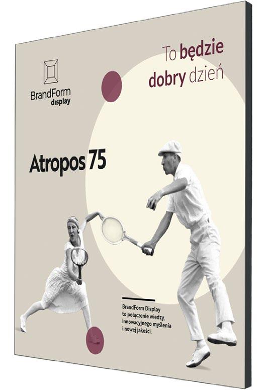 Atropos 75 Uniwersalne, podświetlane profile. Dostępne w 3 kolorach, idealnie sprawdzą się przy realizacji innowacyjnych projektów.