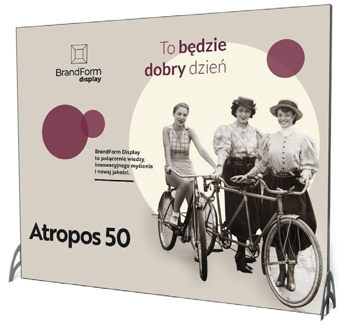 Atropos 50 Począwszy od wolnostojących ram, po stoiska targowe, Vector oferuje wszechstronne rozwiązania, które można dopasować do wszelkich potrzeb.