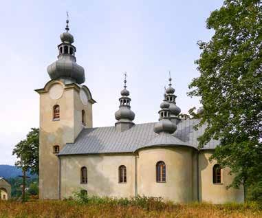 Łukasza w Jastrzębiku pochodzi z I połowy XIX wieku. Wewnątrz jest polichromia ornamentalna z 1806 r.