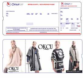Uçakta IN FLIGHT Yeni reklam konsepti olan gerilla yaparak hedeflenen kitleye di This is the only medium in which you ll be able to wrap your customers.
