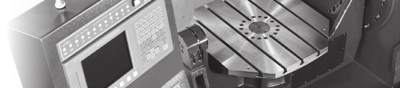 X: 580 1300 mm Y: 420 610 mm Z: 510 600 mm Stół obrotowo-uchylny podparty z obu stron likwidujący efekt ugięcia Doskonały dostęp do