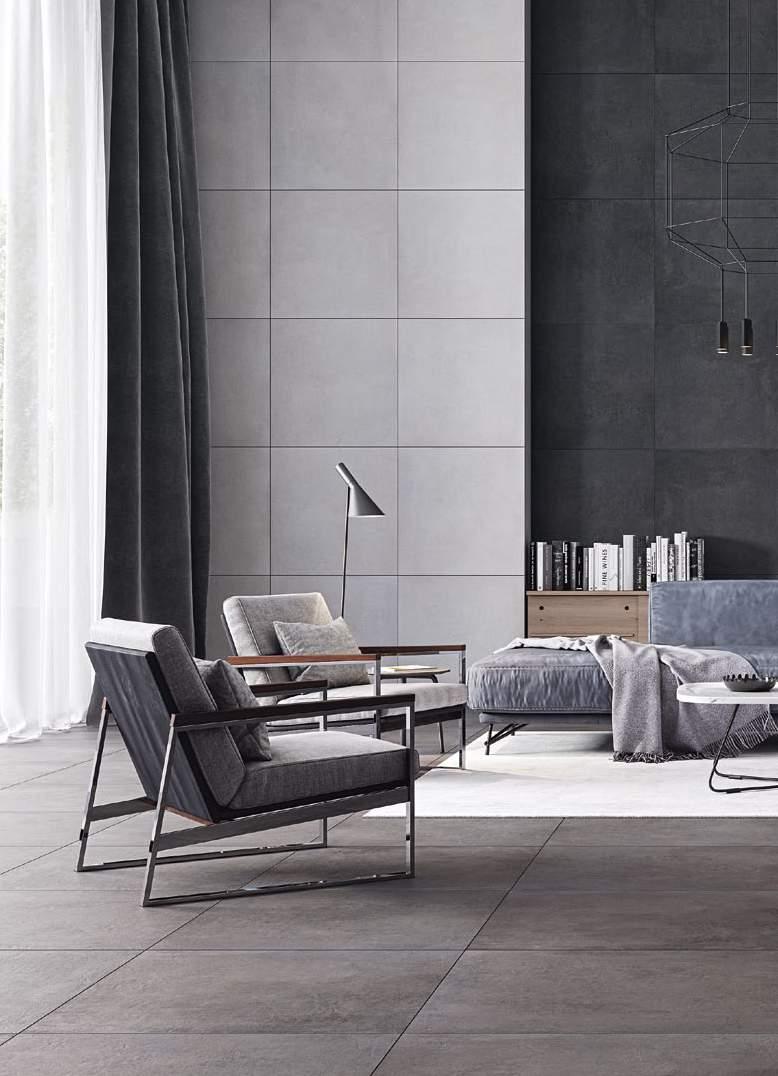 18 podłoga / ściana: FIORDO GRAFIT 59,7x59,7, FIORDO BIANCO, nero