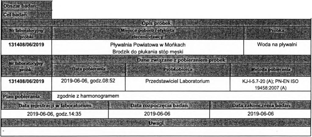 Pływalnia Powiatowa w Mońkach ul.