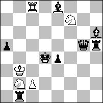 Sf4 We3# 1.We5 Wf7 2.Se3 d3# 1.Ke5 Wg4 2.Gf6 d4#. 4 pochwała nr 1129 Stefan MILEWSKI Miłe połączenie znanych motywów.