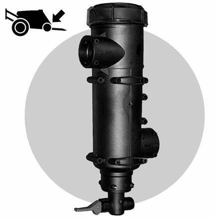 4 - Uruchomienie opryskiwacza System cieczowy CycloneFilter Standardowo filtr wyposażony jest we wkład o gęstości oczek 80 mesh. Ponadto dostępne są wkłady 50 i 100 mesh.