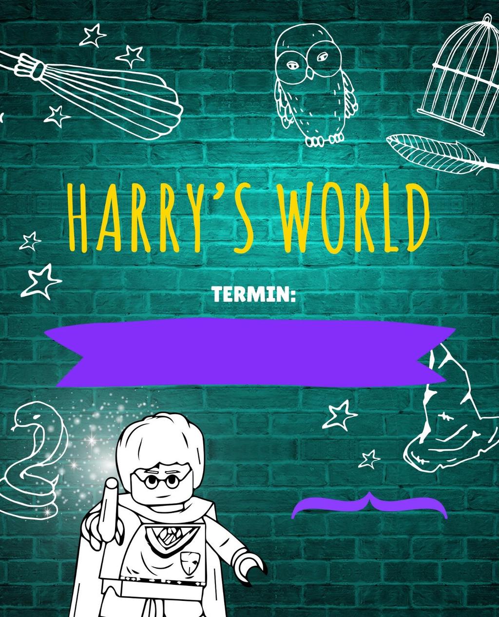 HARRY S WORLD W tym roku Twoje dziecko poczuje się na półkolonii jak w HOGWARCIE. Wyjątkowa przygoda w klimacie uwielbianego bohatera książek, filmów - Harrego Pottera. 01.07-05.07.2019 r 05.08-