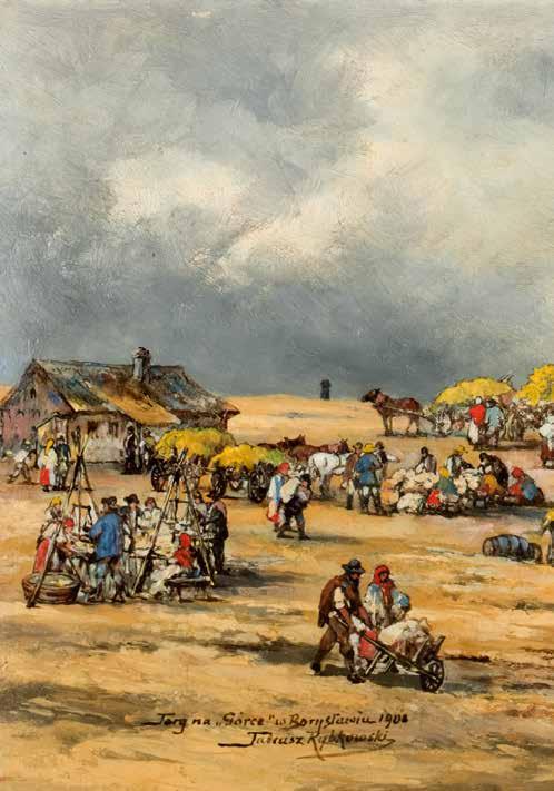 zł W latach 1872 75 kształcił się w Szkole Sztuk Pięknych w Krakowie w pracowni W. Łuszczkiewicza, następnie zaś w wiedeńskiej akademii u C. Wurzingera, L. Loefflera i H. Makarta. W 1893 r.