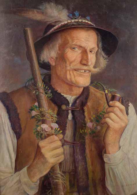 Po czterech latach artysta powrócił do Krakowa, by pobierać lekcje malarstwa u J. Matejki.
