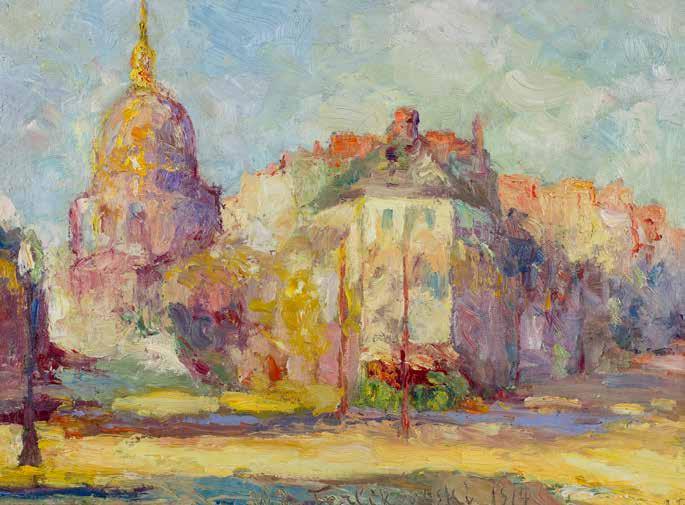 brał udział w Salonie Jesiennym. Wielokrotnie prezentował swoje prace, przede wszystkim w Galerie La Boîtie (1920 r.