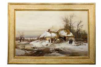 Od roku 1867 wystawiał każdego roku 6 obrazów w warszawskiej Zachęcie, gdzie też znajdują się jego obrazy i rysunki.