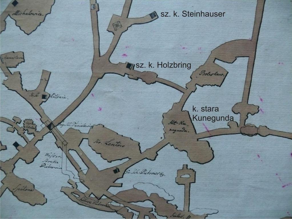 Lebzeltern, 1786, Zb. Kartograficzny MŻKW nr inw. 7/457. Zał. 4.