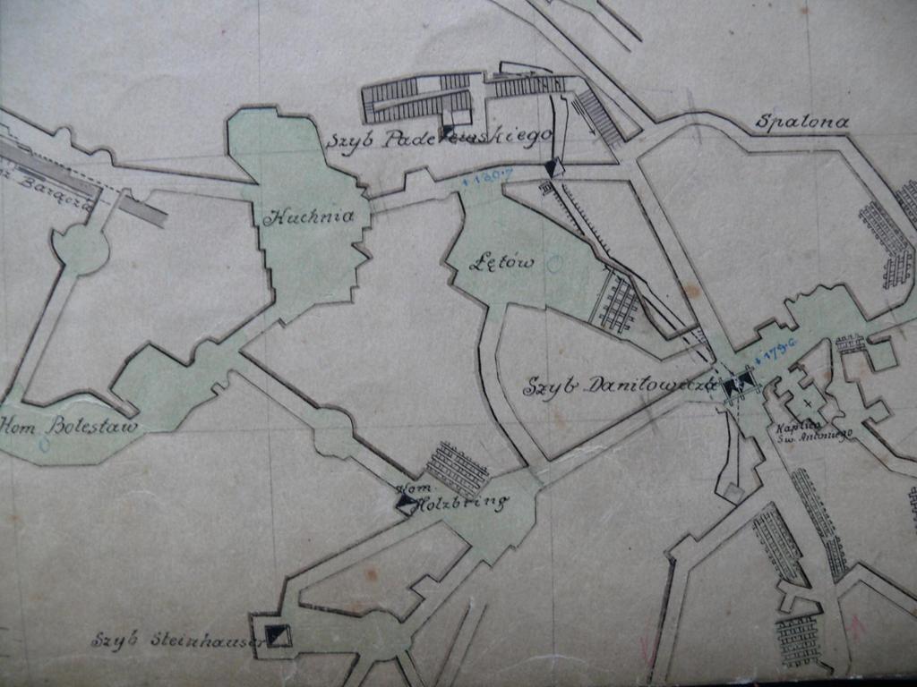 Zał. 9. Fragmenty map [sekcyjnych poziomów I - II n.], W.