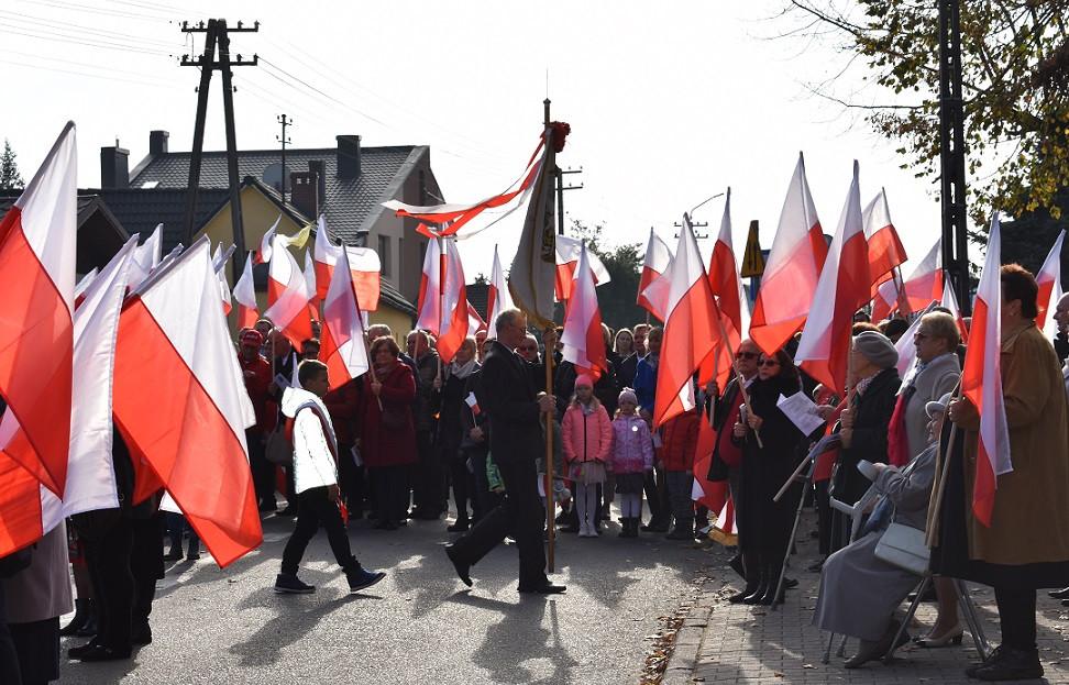 swoisty hołd przodkom, walczącym o wolność Ojczyzny. Spis treści: Historia 11. Listopada - s.