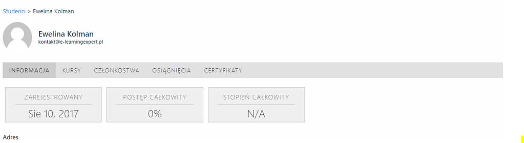 Gdy prowadzisz kursy komercyjne wtyczka posiada ciekawa opcję w sekcji zamówienia, która pozwala na udzielnie promocji za pomocą kuponów i voucherów.