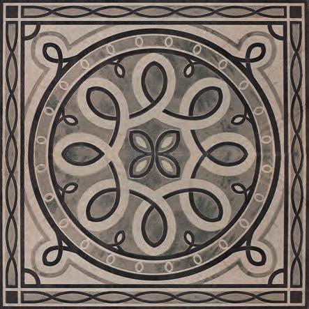 samos gres porcellanato Dekoracje / Decorations / Dekorationen / Декоры I Rozeta R-P074 SM 01