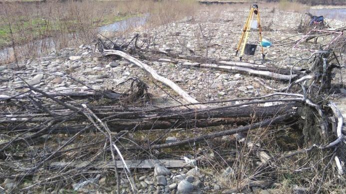 Ivestigated wood deposits szej niż zagłębienie największego ziarna w danej próbie.