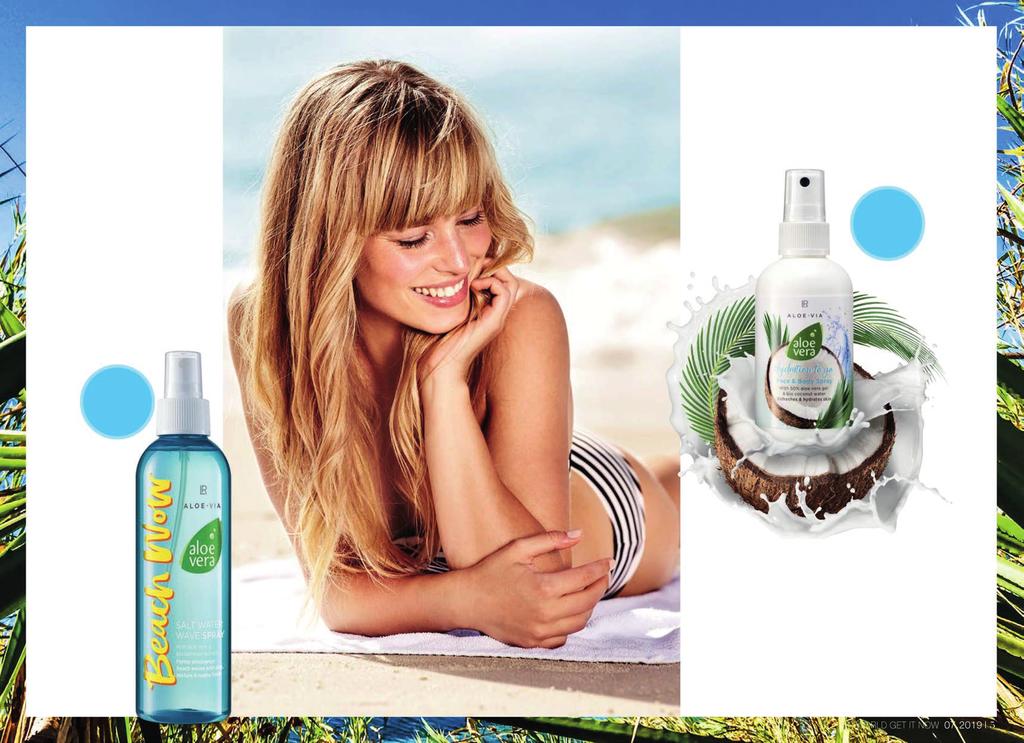 ŚWIEŻA, MORSKA BRYZA DLA WŁOSÓW SALT WATER WAVE SPRAY Marzysz o fryzurze prosto z plaży, o delikatnych falach muśniętych morską wodą i ułożonych na wietrze?