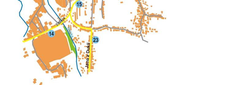 Stycznia (N) 2 Lwowska 20 (N) 3 Lwowska 44 4 Kazimierza Wielkiego 5 Kazimierza Wielkiego Starostwo 6