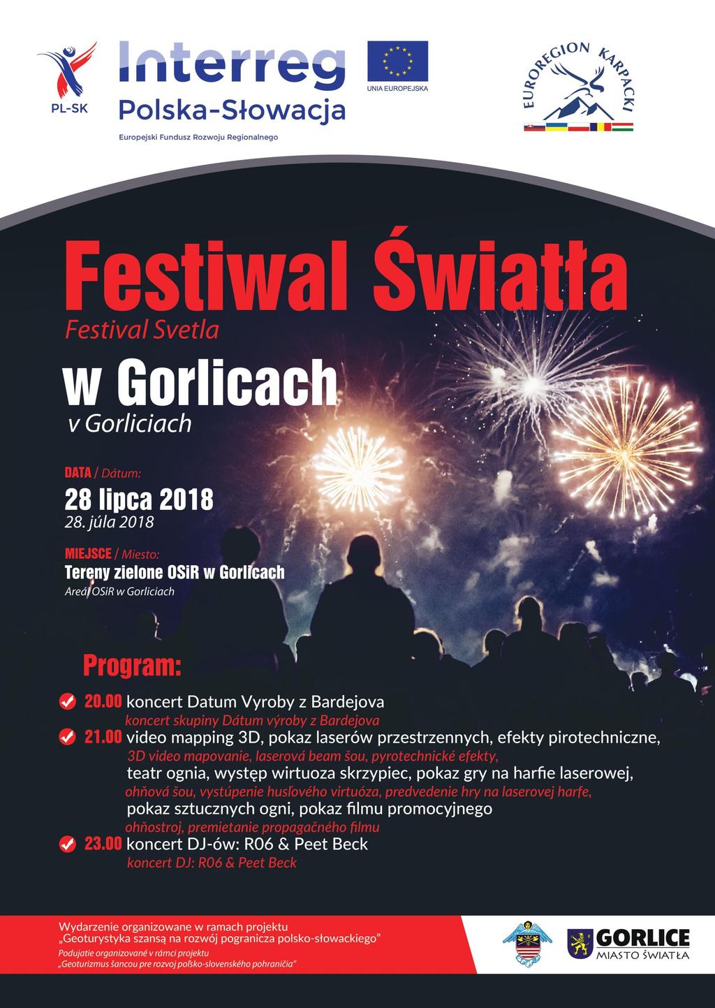 Zarówno Gorlice jak i Bardejów, ze względu na malownicze położenie w sercu polskich Karpat na skraju Beskidu Niskiego, dysponują unikatowymi atrakcjami geoturystycznymi, opartymi na zasobach