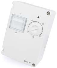Termostaty do zastosowań specjalnych Termostat DEVIreg 610 LATA GWARANCJI Opis produktu Elektroniczny termostat z wyłącznikiem.