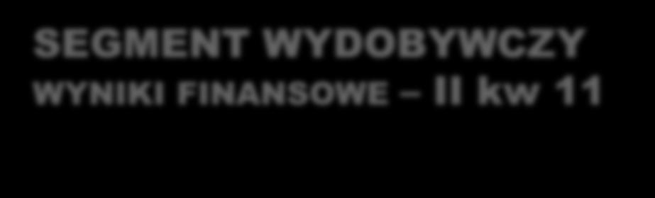 ropy z Geonafty Wzrost EBIT r/r głównie w związku z wyższym wolumenem sprzedaży i wzrostem cen Wzrost EBIT kw/kw w