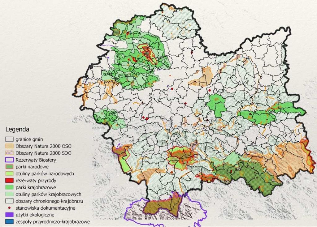 Rozwój turystyki w oparciu o potencjał przyrodniczy Małopolskę wyróżnia na tle Polski bogactwo krajobrazowe i przyrodnicze.