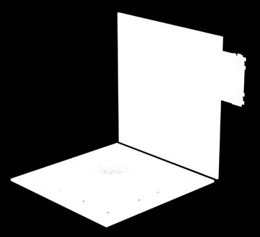 pakiecie przepustów połączonych poziomo lub pionowo minimalny wymiar flanszy 555 x 555mm, w przypadku