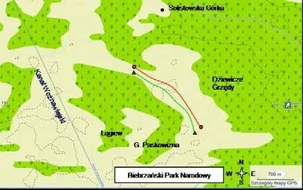 D. Sienkiewicz-Paderewska i in.: Wpływ zaprzestania koszenia na roślinność 169 transekt koszony mowed transect transekt niekoszony not mowed transect Rys. 1. Lokalizacja transektów w Biebrzańskim Parku Narodowym; źródło: opracowanie własne Fig.