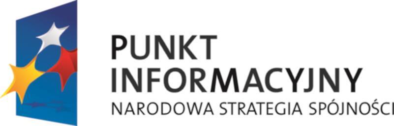 Główny Punkt Informacyjny Funduszy Europejskich Urząd Marszałkowski Województwa Śląskiego