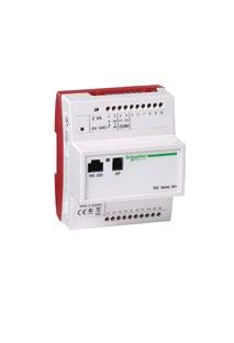 01 Moduł komunikacyjny Ethernet Moduł komunikacyjny może być konfigurowany na trzy sposoby: Jako adapter LonTalk (LTA) pomiędzy TAC Vista i siecią LonWorks.