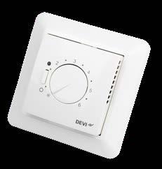 Termostaty do ogrzewania pomieszczeń Termostaty DEVIreg 530, DEVIreg 531, DEVIreg 532 LATA Elektroniczne termostaty z wyłącznikiem.
