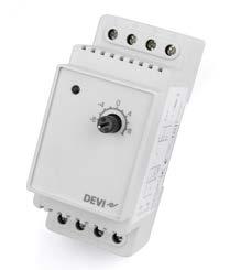 Termostaty do zastosowań specjalnych Termostat DEVIreg 330 LATA Elektroniczny termostat dostępny w trzech zakresach temperatur.