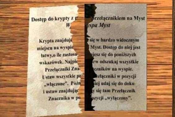Po przeczytaniu instrukcji idź do doku i przestaw przełącznik -
