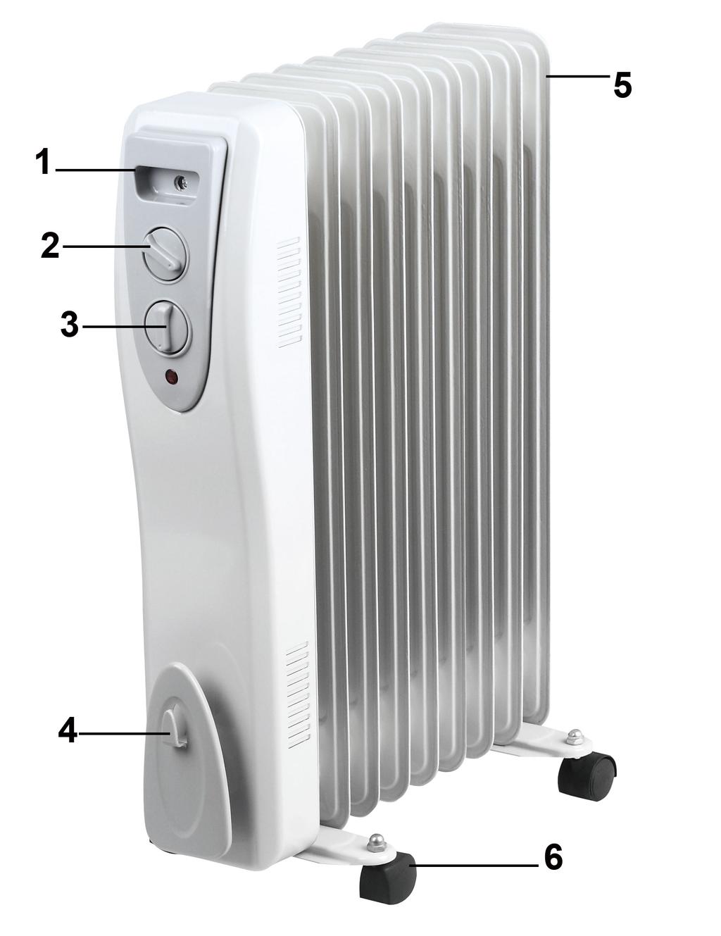 away from traffic areas so that it will not be tripped over. 22. Do not use this heater in the immediate surroundings of a bath, a shower or a swimming pool. 23.