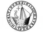 HISTORIA HERBU Elbląg, założony został w roku 1237 prawa miejskie uzyskał 9 lat później w roku 1246. Pierwszym symbolem Starego Miasta Elbląg była koga średniowieczny okręt pełnomorski.