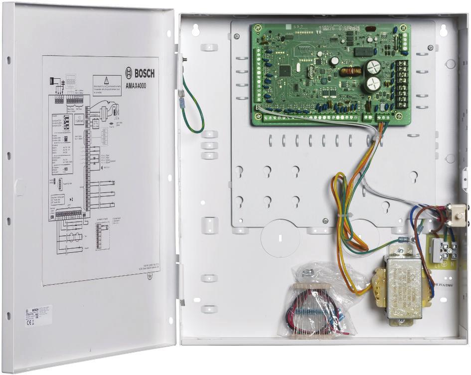 Systemy alarmowe włamania AMAX panel 4000 AMAX panel 4000 www.boschsecrity.