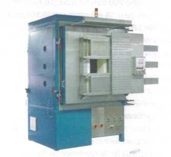 continuous belt furnace for heat treatment of the casting parts and central control cabinet. All casting-and furnace parameters can be saves in the central control cabinet.