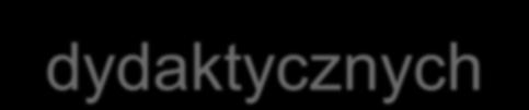 lepiej oceniane przez studentów niestacjonarnych niż stacjonarnych zwiększenie dostępności materiałów dydaktycznych dostępność materiałów