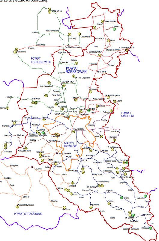 2.3. Transport Na terenie Gminy Krasne sieć komunikacyjną stanowią m.