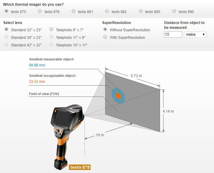 Kalkulator IFOV http://www.thermalimager. co.in/fov-calculator.